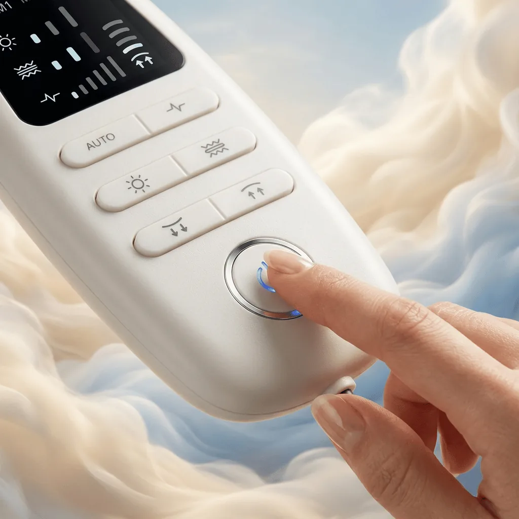 Press one button